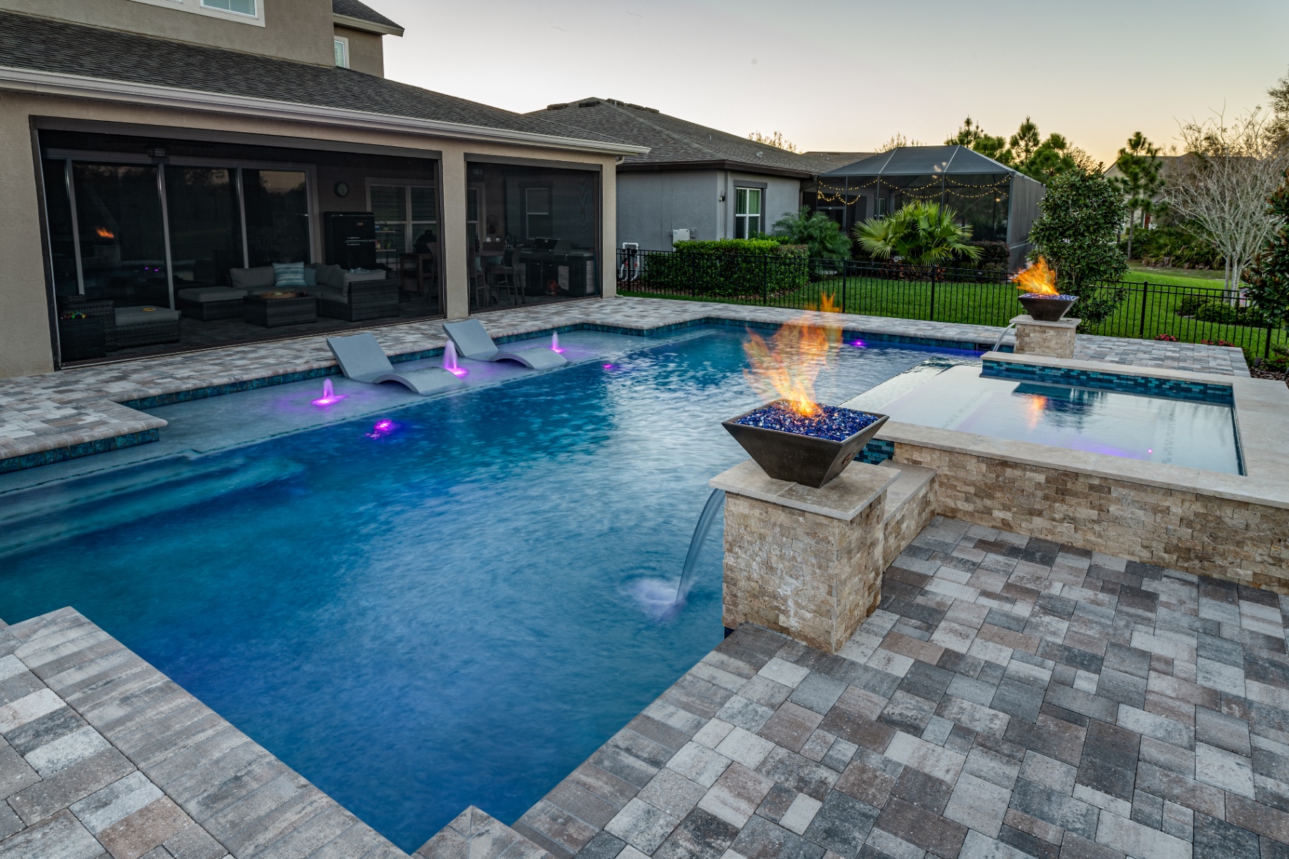Hawk Oasis — Wahoo Pools custom build 3
