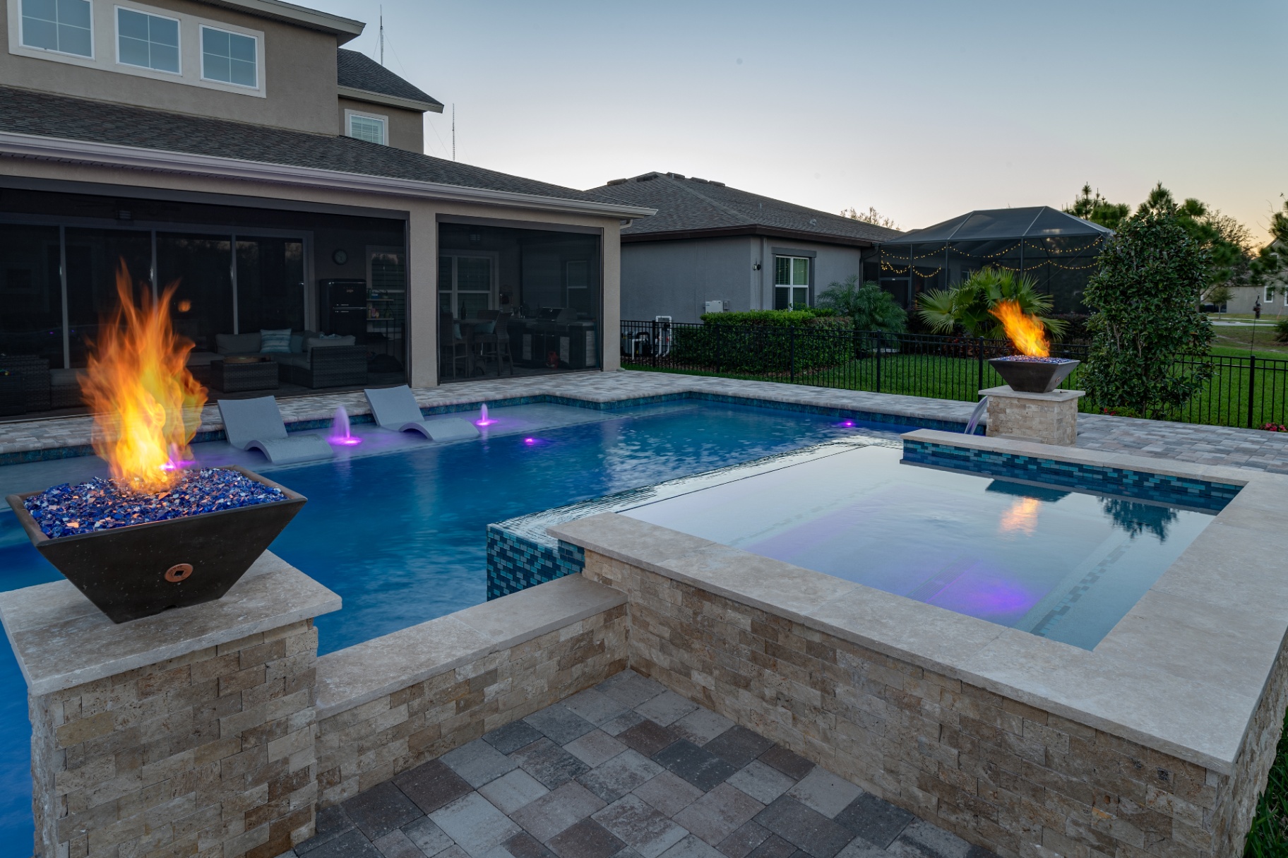 Hawk Oasis — Wahoo Pools custom build 4