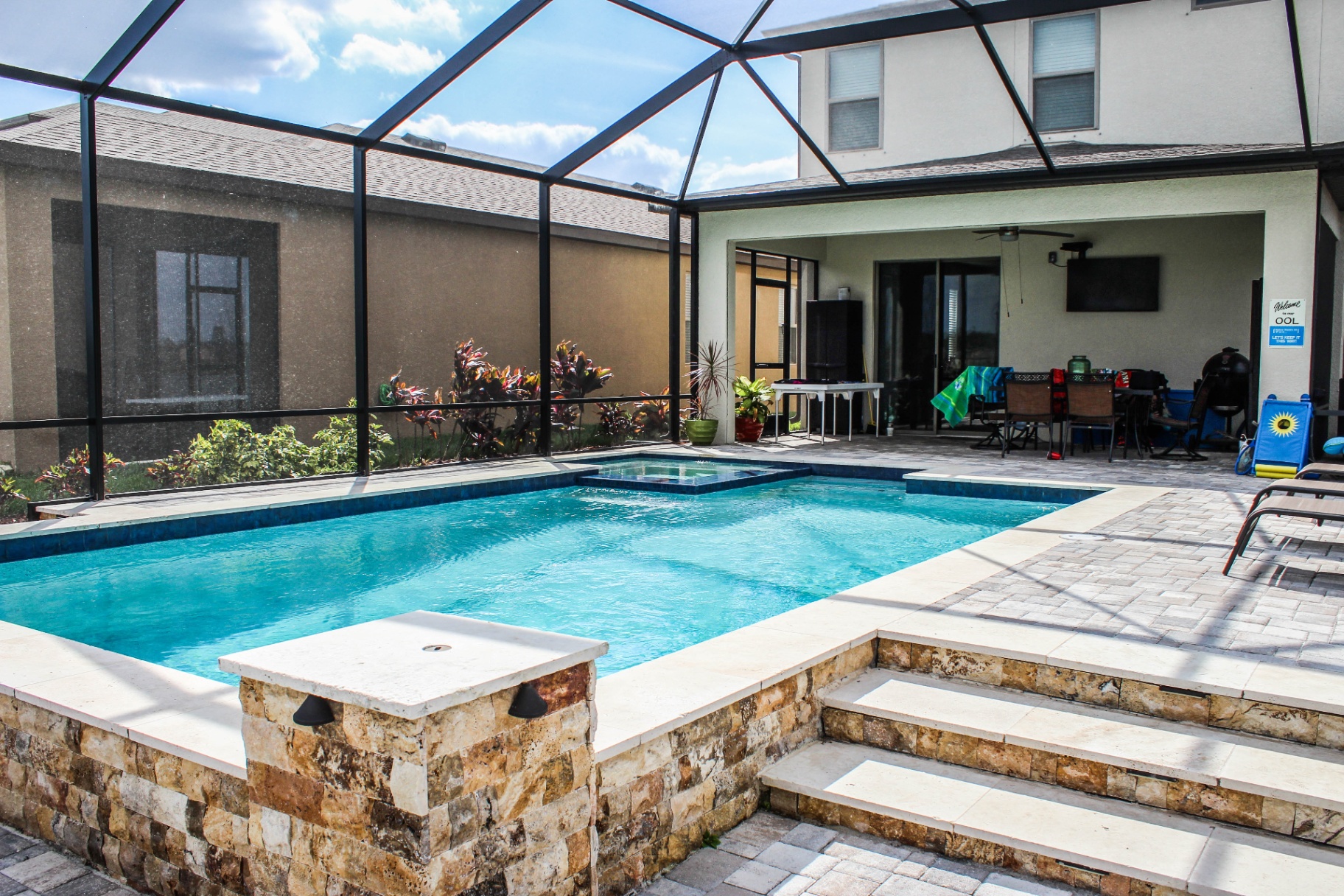 Lakeside Serenity — Wahoo Pools custom build 6