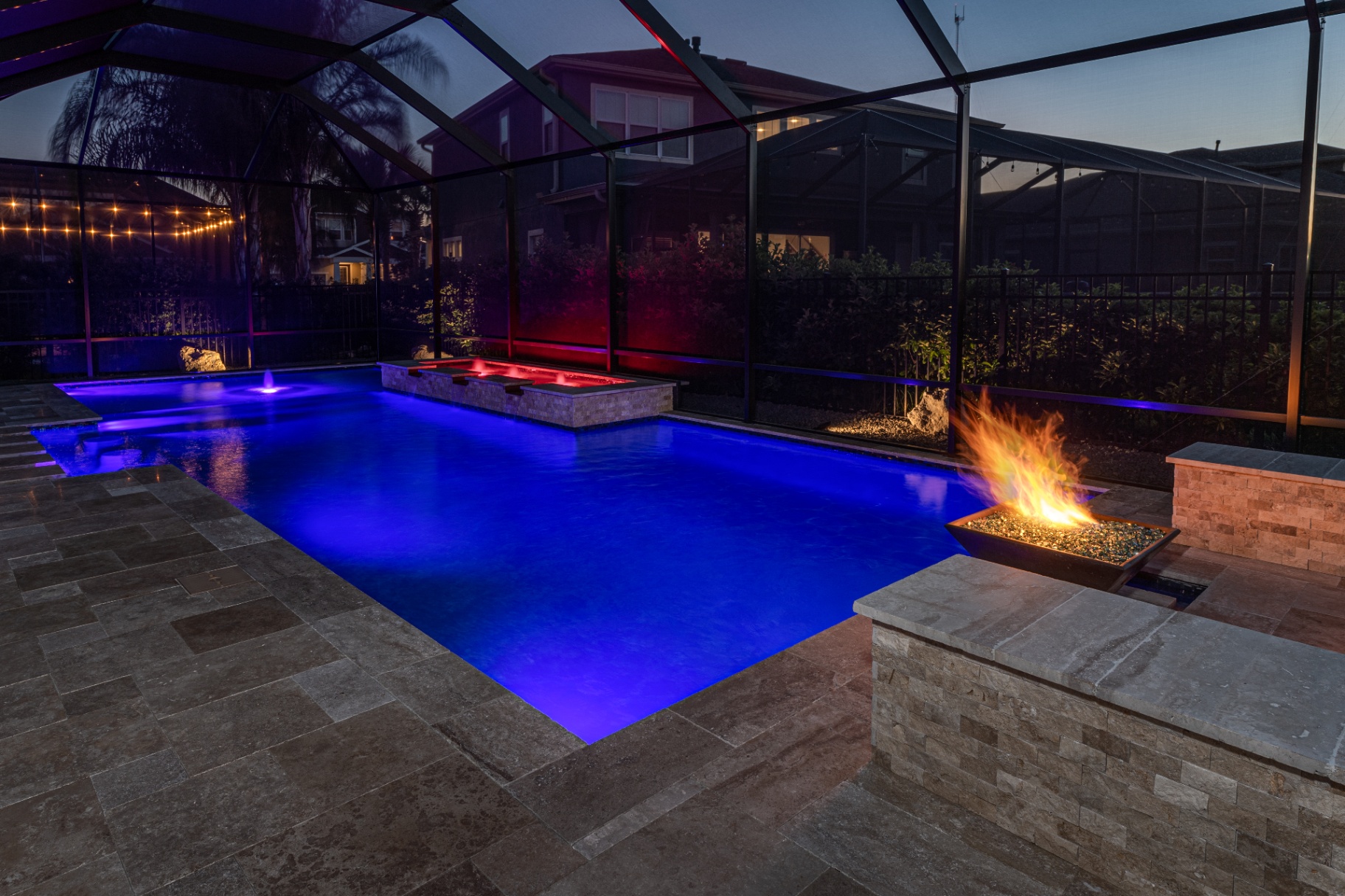 Tequila Sunrise — Wahoo Pools custom build 1